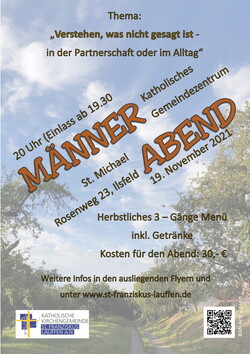 Männerabend Ilsfeld Flyer: D. Borkert Bild: A. Ulm