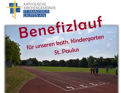 Plakat Benefizlauf