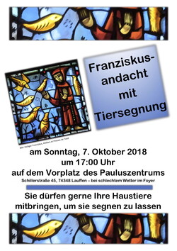 Franziskusandacht