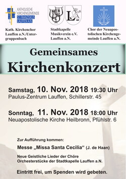 Gemeinsames Kirchenkonzert