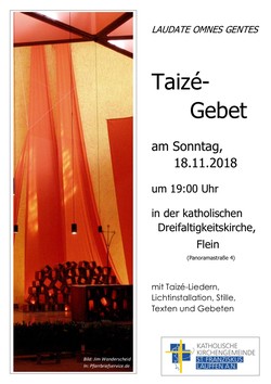 Plakat: Raimund Probst Bild: Jim Wanderscheid aus Pfarrbriefservice.de