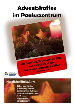 Plakat Adventskaffee