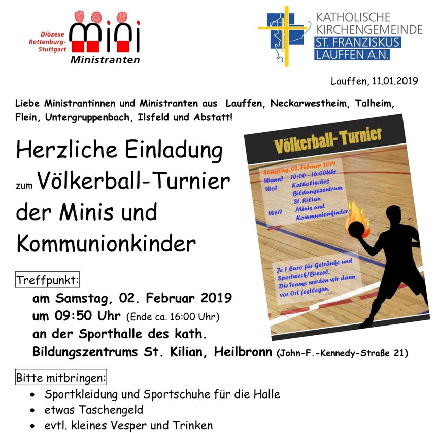 Völkerballturnier Minis