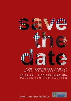 Johannes Hartl Save the date