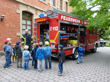 Besuch der Feuerwehr