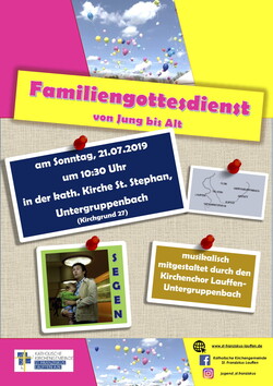 Familiengottesdienst Juli 2019