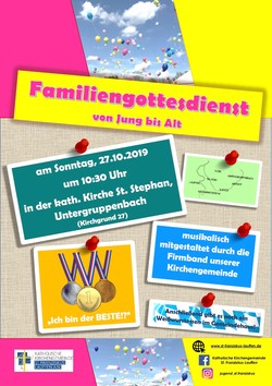 Familiengottesdienst 27. Oktober 2019