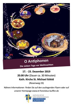 O-Antiphonen Plakat: D. Borkert