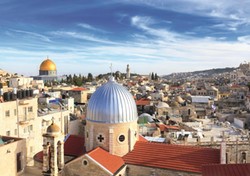 Pilgerreise nach Israel Plakat: R. Probst, Bild: S. Pahlke